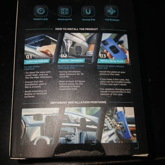 F2 Carmount Magnetic Phone Mount. New In The Box - Picture 8 of 9